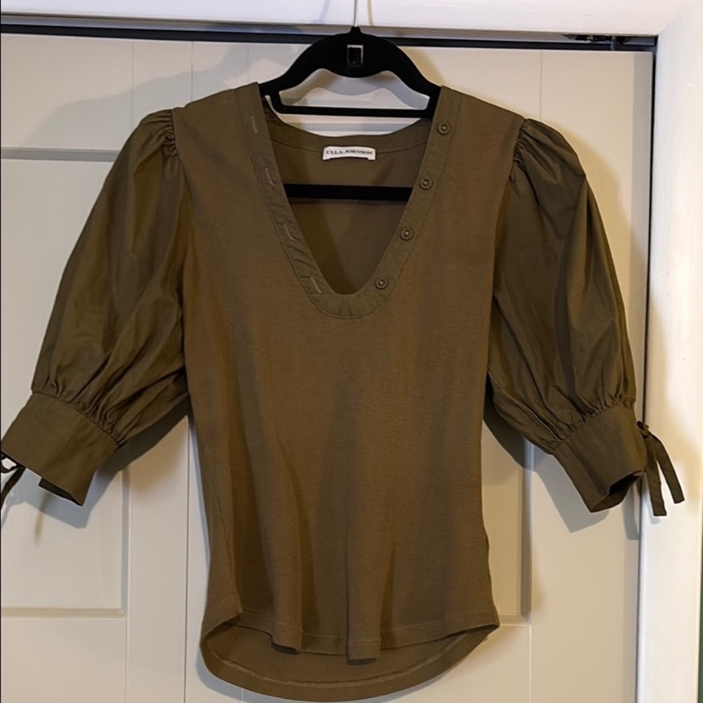 Ulla Johnson Pia Top in Military size small